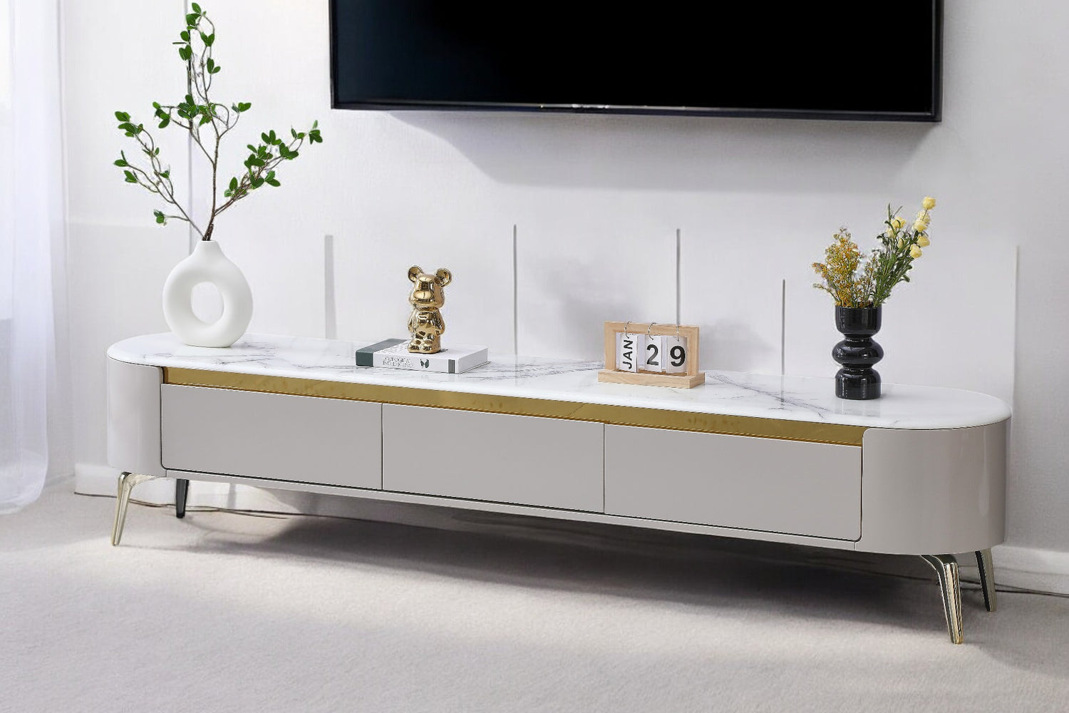 Tv stand set - 4