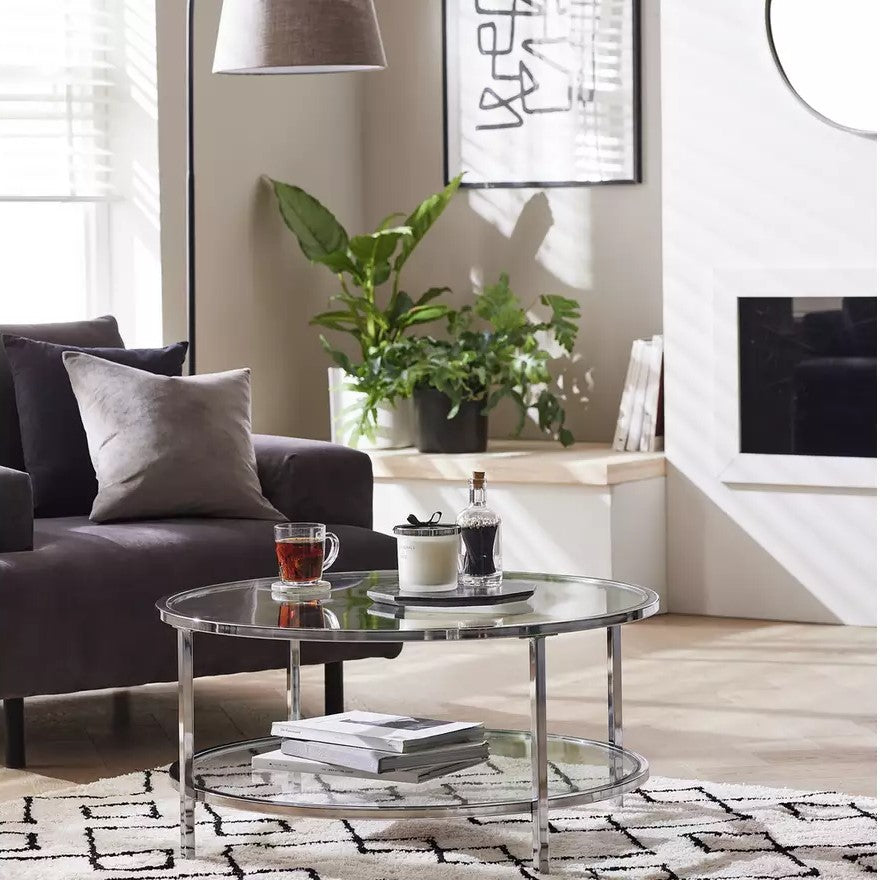 Upgrade your living space with the Q&amp;P Furniture Coffee Table DA4145. Modern design, built-in storage, and sleek durability make it a must-have for any home.