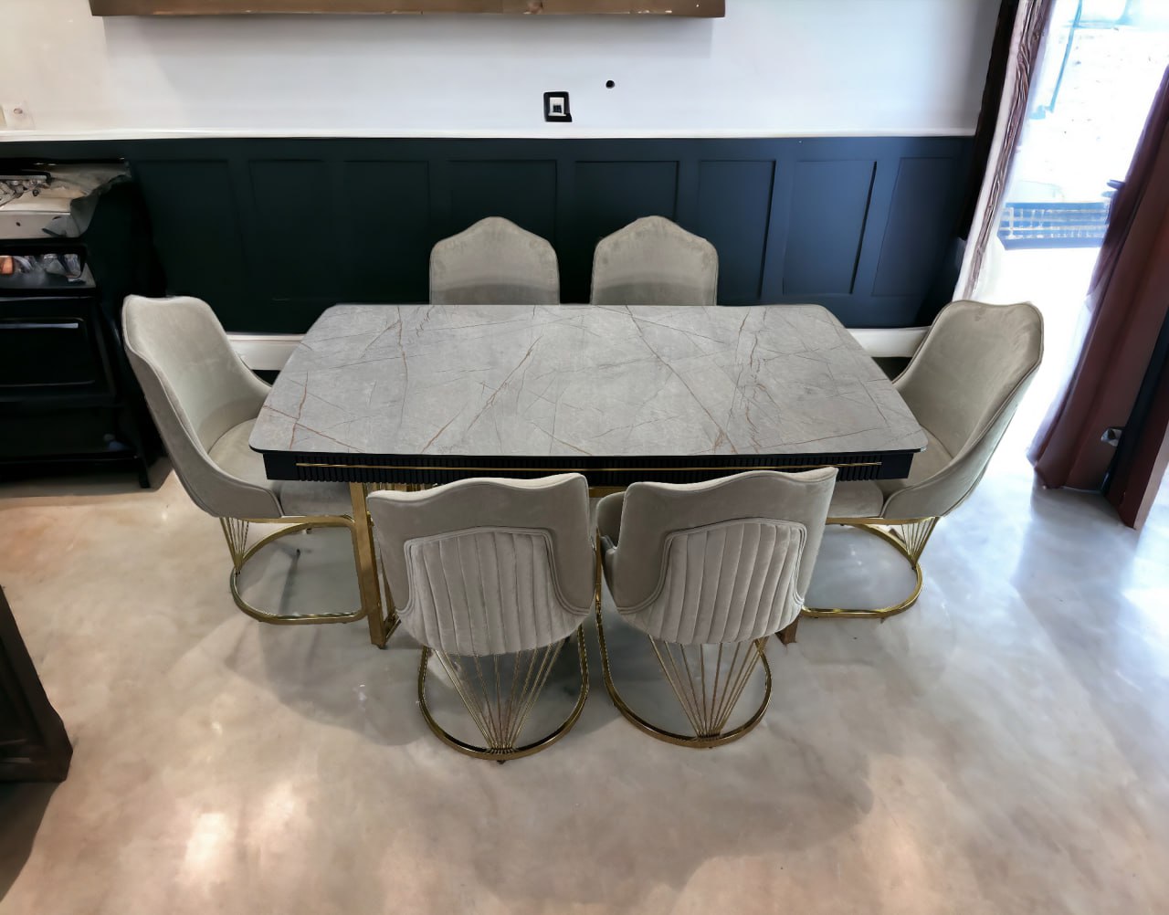 KING Dining Table Set