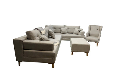 New York Sofa Set &amp; Corner Sofa - Cotton