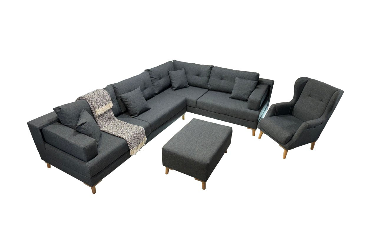 New York Sofa Set &amp; Corner Sofa - Cotton