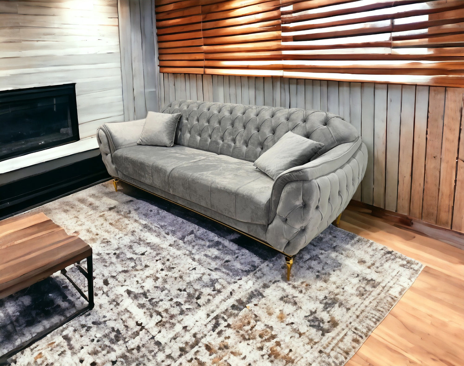 Upgrade your living space with the Q&amp;P Furniture Daffodil Sofa. Modern design, plush comfort, and durable build make it the perfect choice for any home.