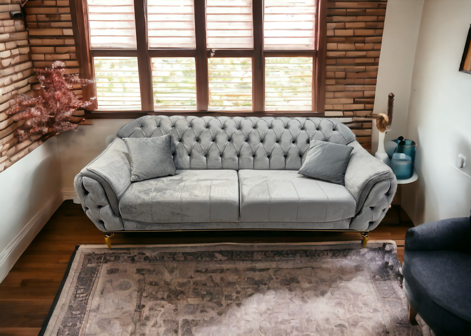 Upgrade your living space with the Q&amp;P Furniture Daffodil Sofa. Modern design, plush comfort, and durable build make it the perfect choice for any home.