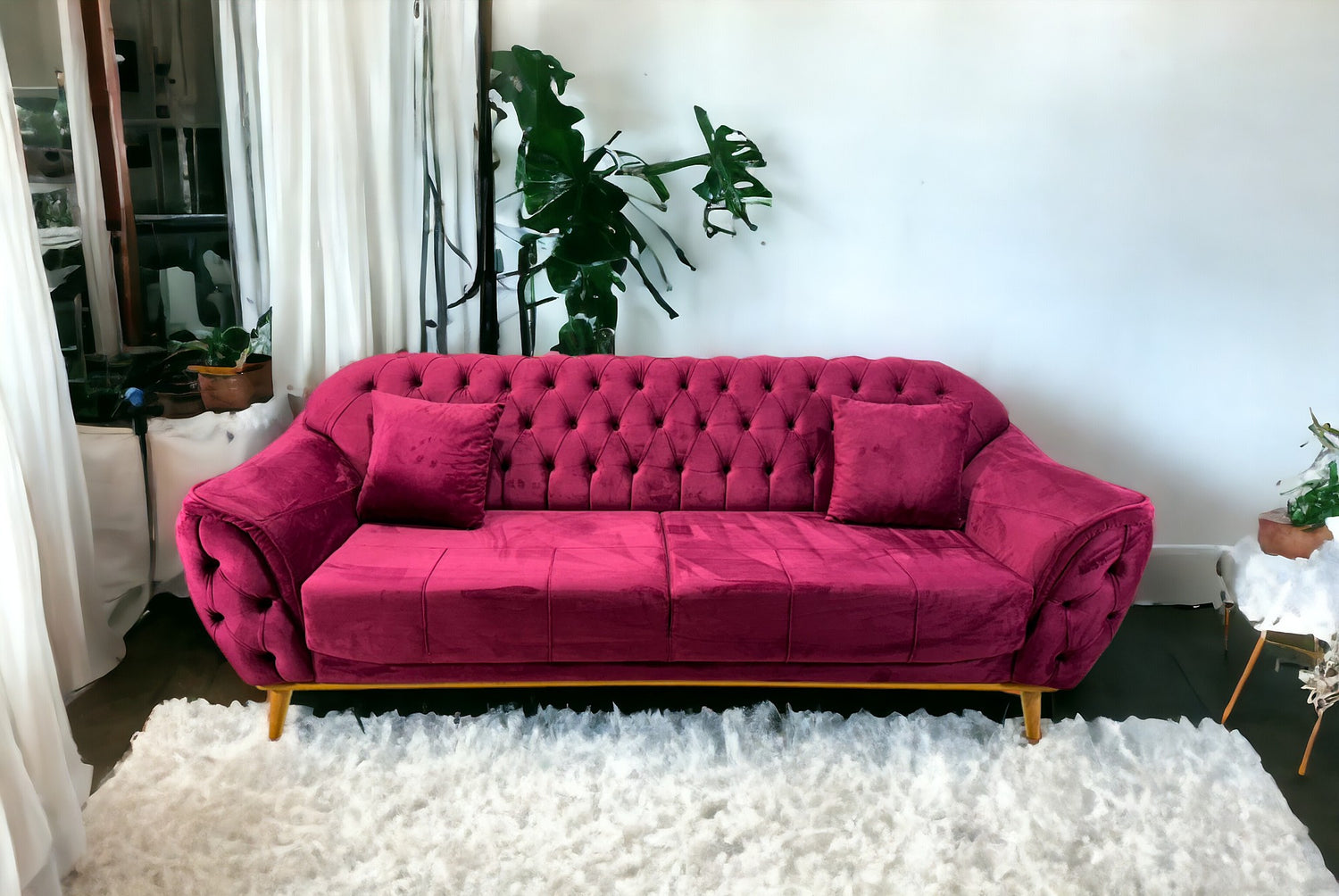 Upgrade your living space with the Q&amp;P Furniture Daffodil Sofa. Modern design, plush comfort, and durable build make it the perfect choice for any home.