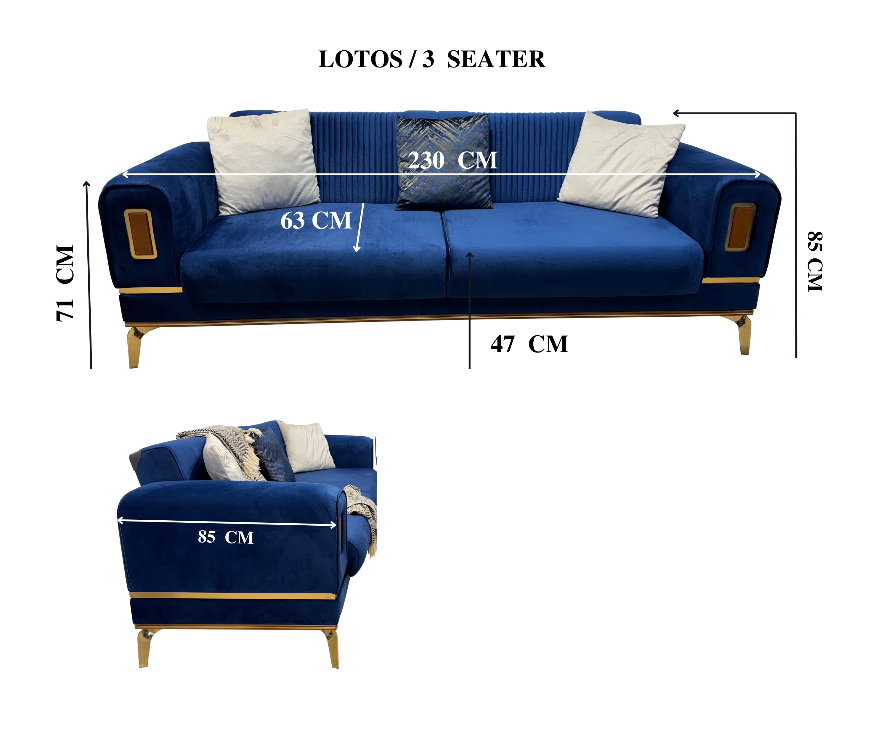 Lotus sofa set