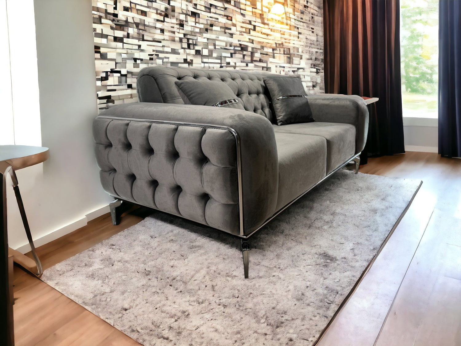 Susie sofa set grey