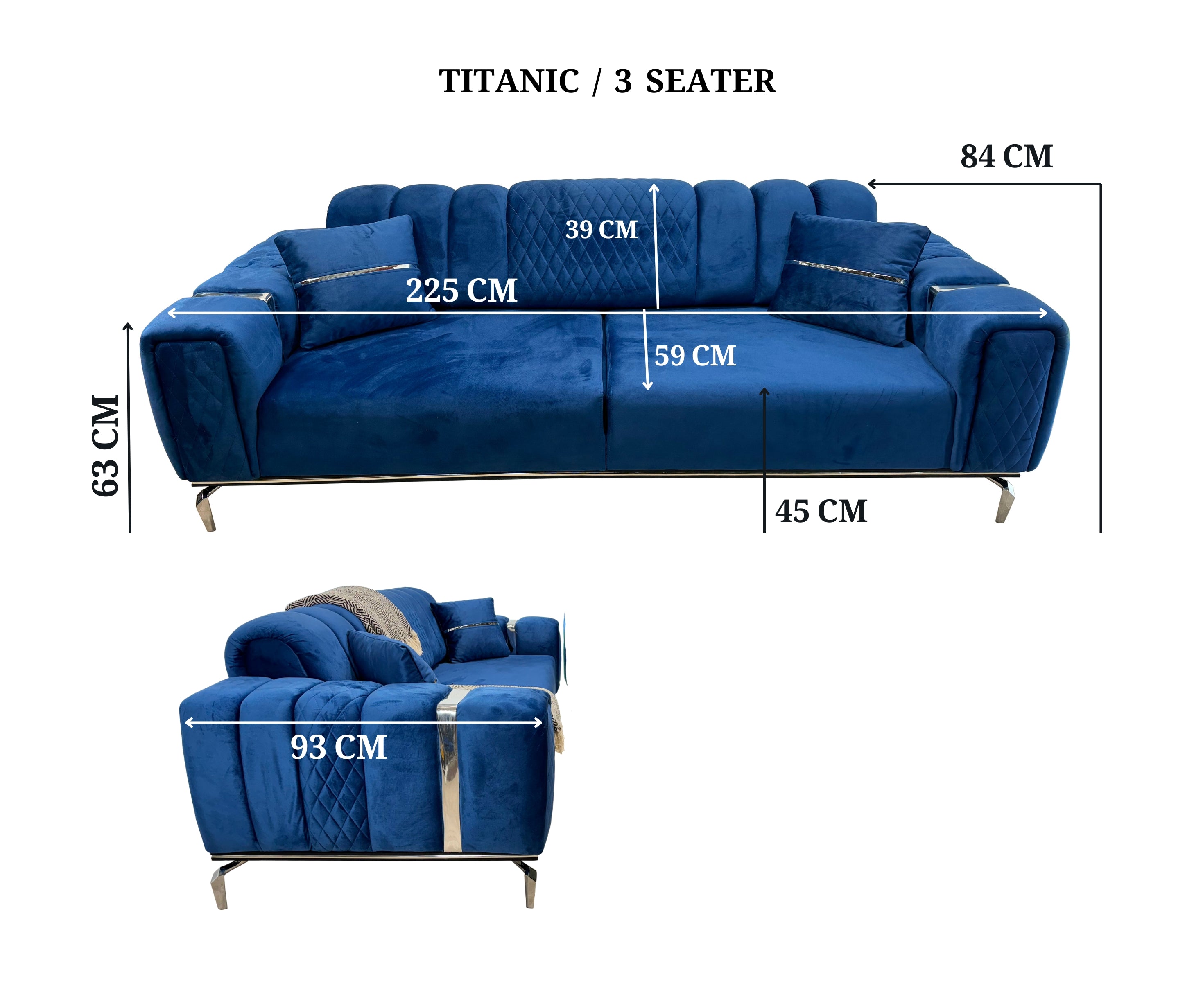 Titanic Sofa Set