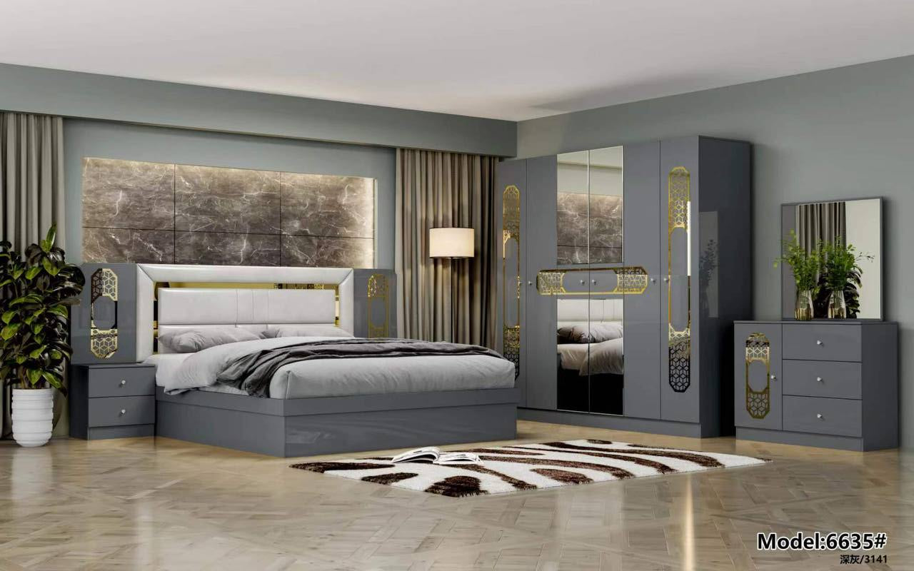 Royal Bedroom set with storage bed