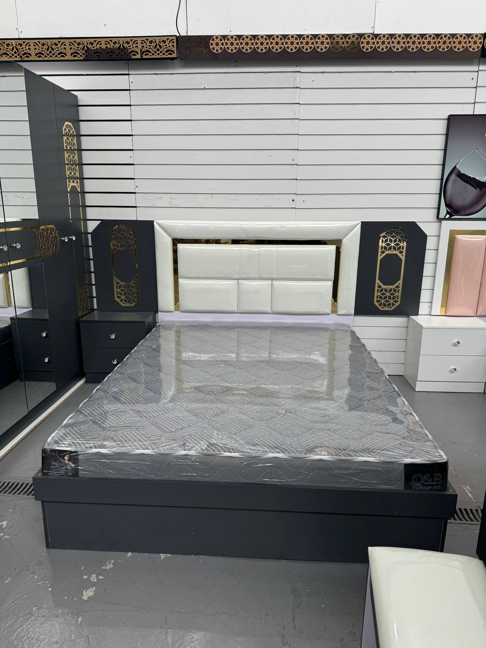 Royal Bedroom set with storage bed