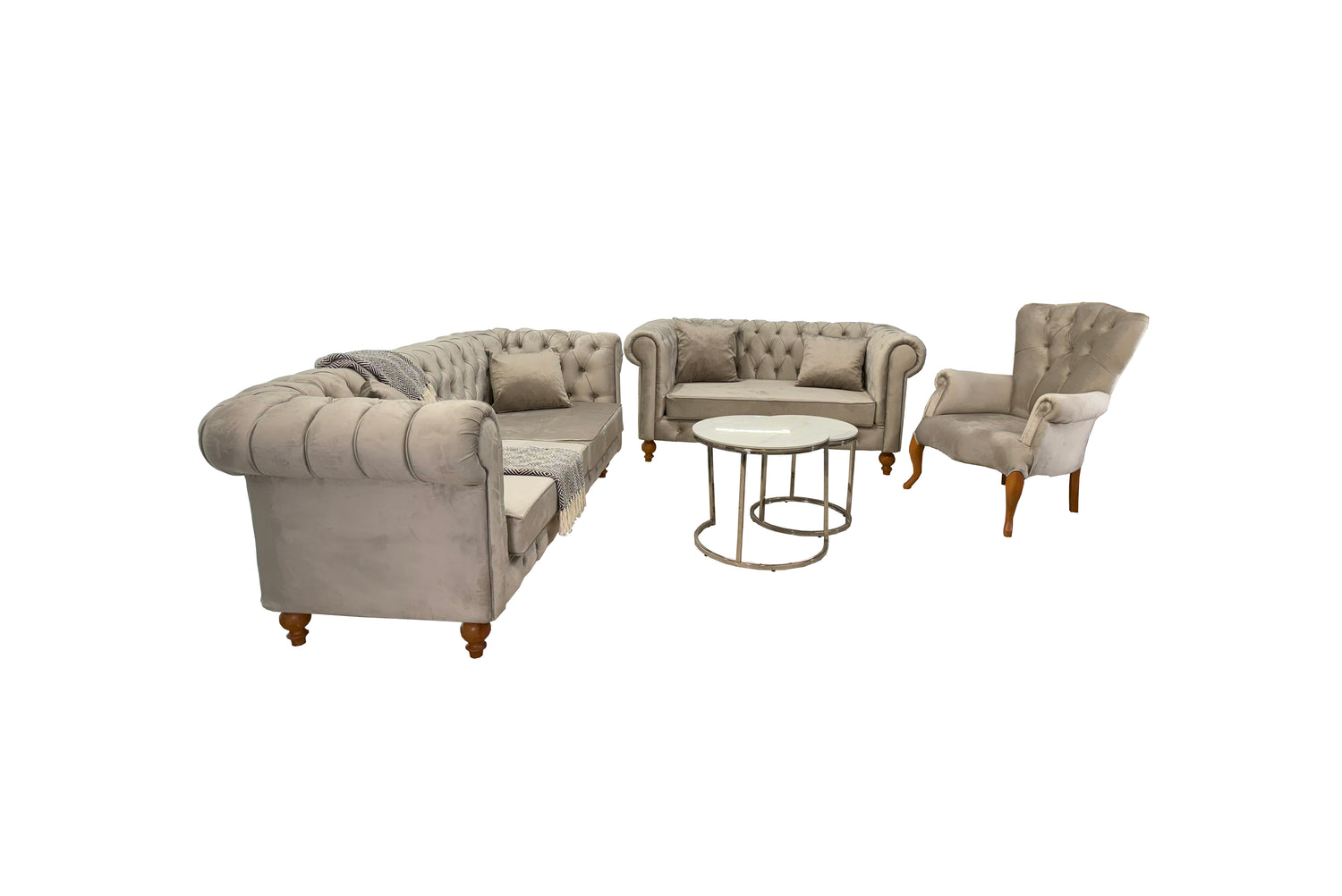 Chesterfield sofa set