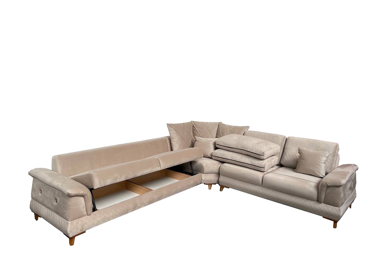 Royal Corner Sofa bed with storage